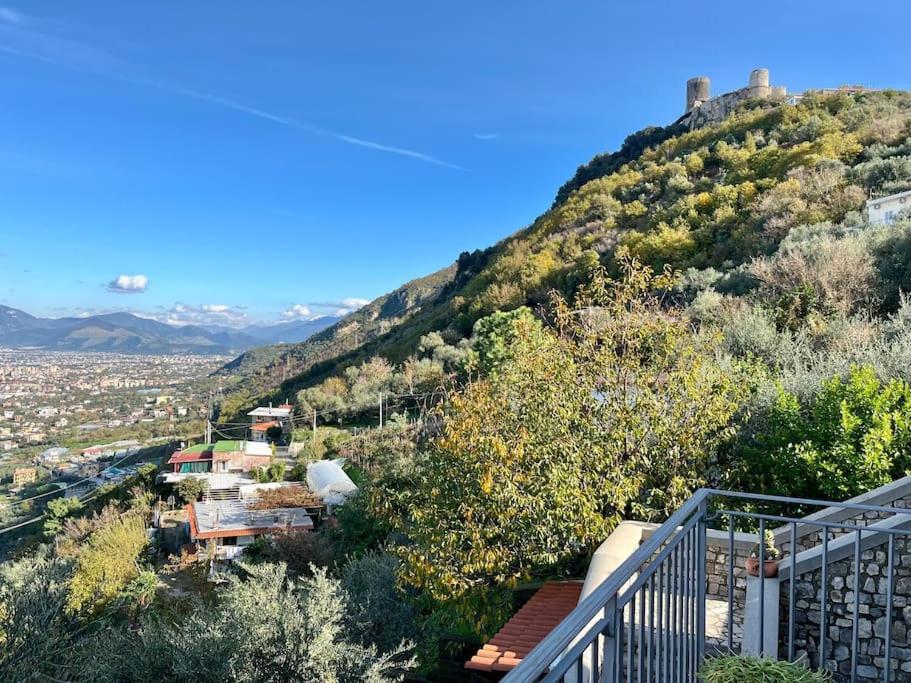 Вилла Casale Di Lusso Panoramico Леттере Экстерьер фото