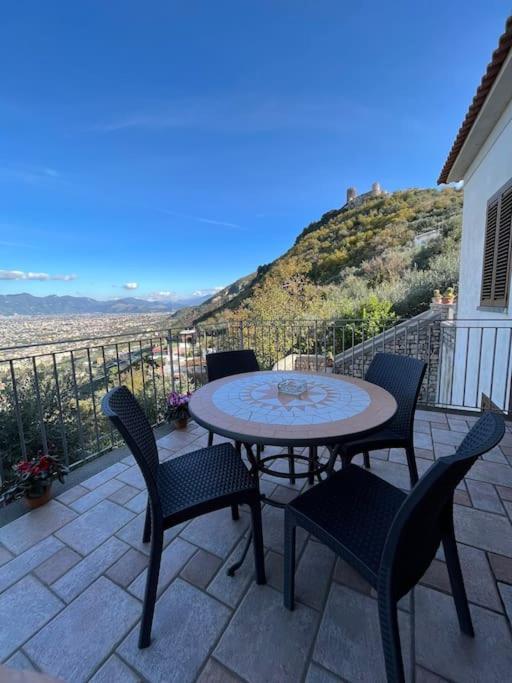 Вилла Casale Di Lusso Panoramico Леттере Экстерьер фото